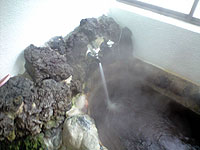 硫黄の香る温泉